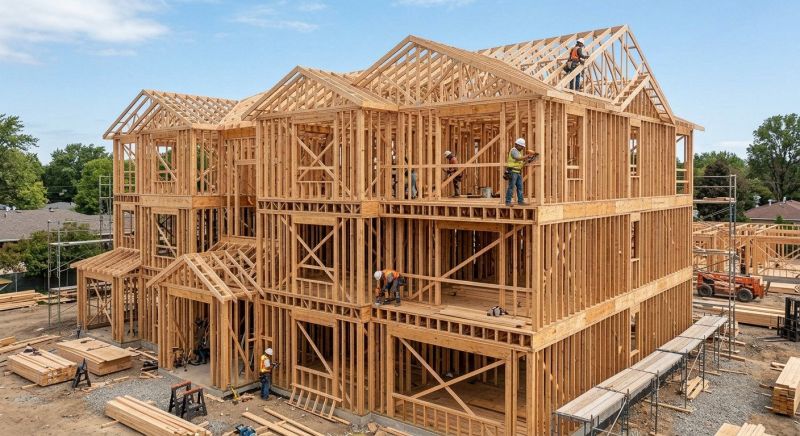 Building Addition Framing in Wilmington, NC