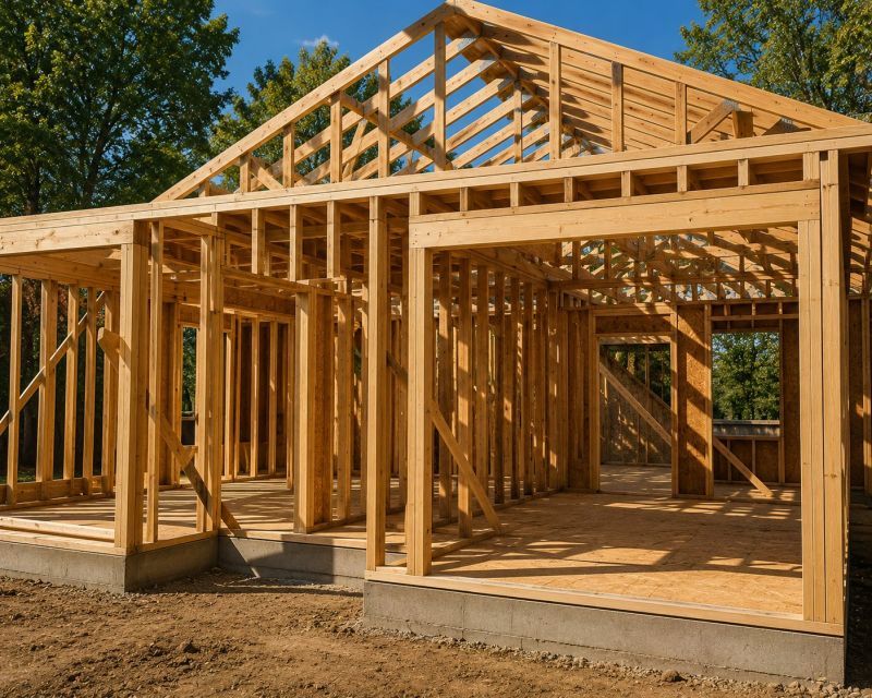 Building Framing in Conroe, TX