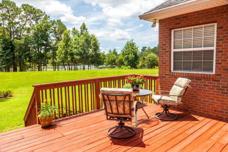 Cedar Deck Installation in Worcester, MA
