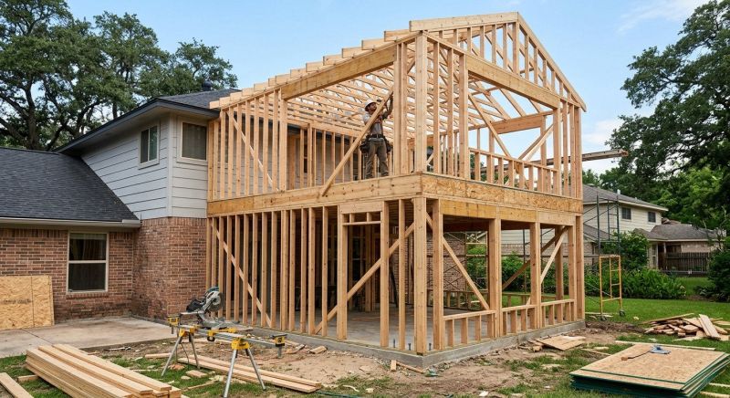 Garage Framing in Kansas City, KS