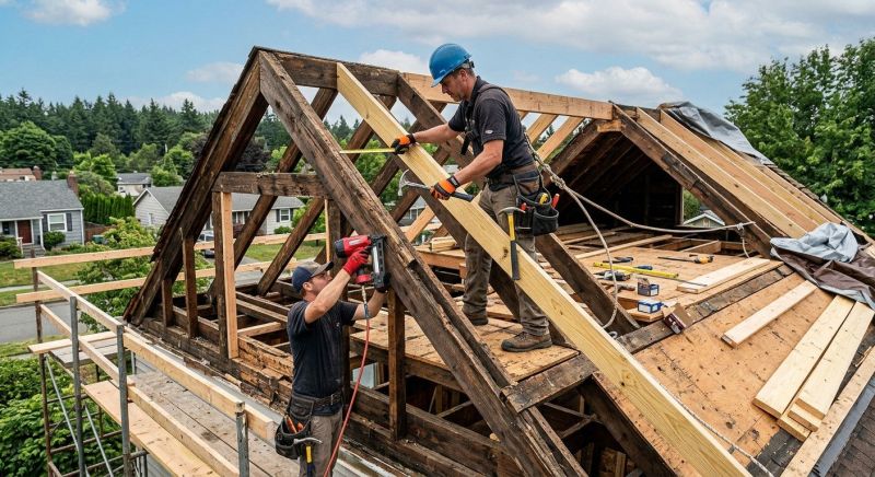 Rafter Repair Service in Wilmington, NC