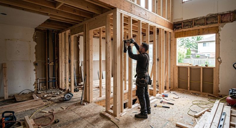 Shop Framing in Conroe, TX