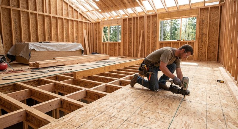 Subfloor Installation in Conroe, TX