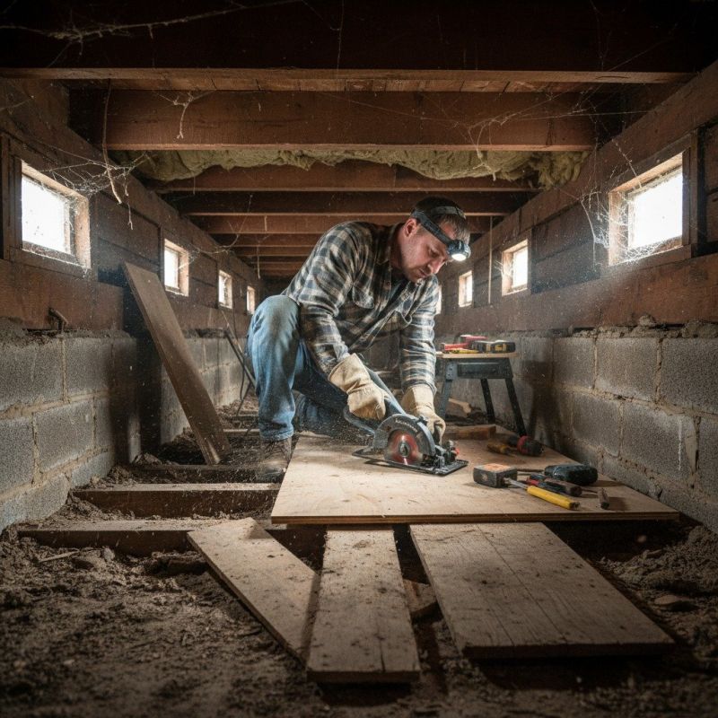 Subfloor Repair in Wilmington, NC