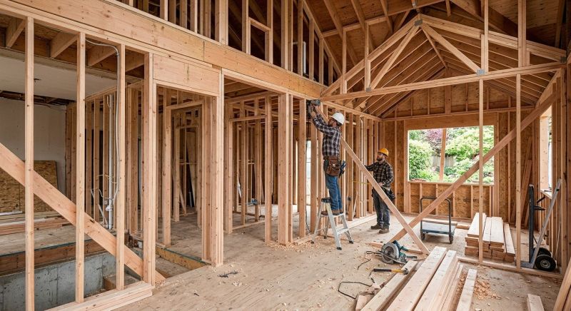 Wood Framing Construction in Kansas City, KS