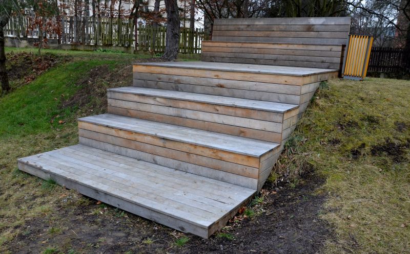 Wooden Steps Installation in Wilmington, NC